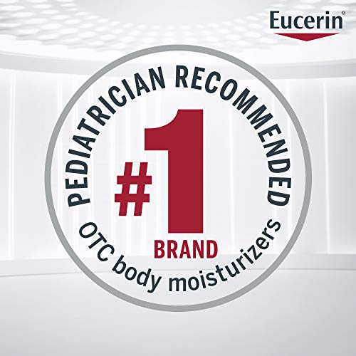 Baby Creme Corporal para Alívio da Dermatite Atópica, Creme sem Fragrância com Aveia Coloidal, Ceramida-3 e Extrato de Raiz de Alcaçuz, Tubo de 240 ml - Eucerin