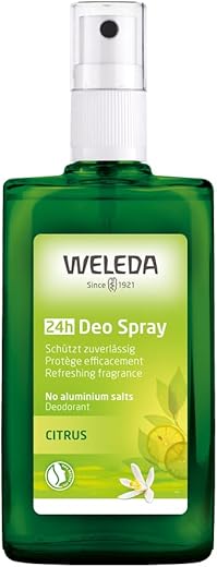 Desodorante Citrus, 100ml – Fragrância Refrescante e Natural - Weleda