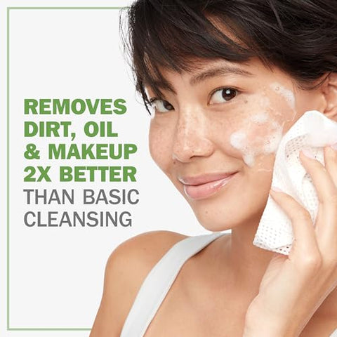 Daily Facials para Pele Sensível Limpeza, Lenços Removedores de Maquiagem, Panos de Limpeza sem Sabão e sem Fragrância, 33 Unidades (Pacote com 3) - Olay