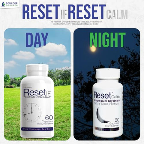 Celclene - ResetIF: Jejum Intermitente, 7 Eletrólitos Energéticos, B12 e Folate Metilados, Chá Verde – 100% Natural e Eficaz