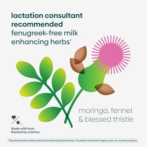 Milkflow Mixes para Bebida de Suplemento para Amamentação, Sem Fenacho, Moringa | BlackBerry Lime – 30g - UpSpring