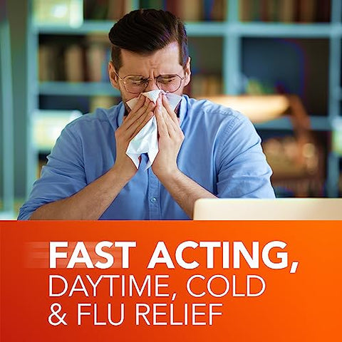 DayQuil Severe Cold, Flu – Alívio Rápido para Gripe e Resfriado Severo | 180ml - Vicks
