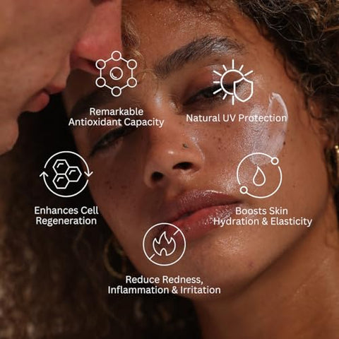 Protetor Solar Diário para Rosto e Corpo SOL LABS, Mineral Natural, FPS 30 Óxido de Zinco Resistente à Água, Seguro para os Recifes, Fórmula Coreana Leve Sem Resíduos Brancos, Ultra Hidratante, 50g