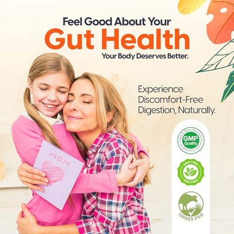 Proteína em Pó de Caldo de Osso Orgânico de Carne Bovina 100% Natural, Rico em Probióticos Ativos, Colágeno Peptídeo 15g de Proteína, Baixo Teor de Sódio, Benefícios para Pele, Cabelo, Articulações e Intestino - Paradise Naturals