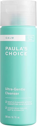 Paula's Choice - Paula’s Choice CALM Ultra-Gentle Cleanser para Pele Sensível, Acalma Vermelhidão, Limpeza Diária para Pele com Rosácea-Prone