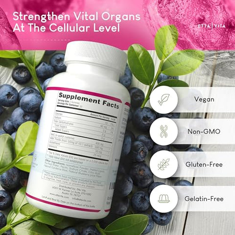Etta Vita - Gomas de NAC sem açúcar, suplemento de N-Acetil Cisteína com Cardo Mariano, Glutationa – Marca: [nome da marca]