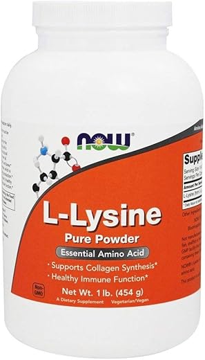 L-Lysine Pó Puro 100%, 2 pk – 200g - NOW Foods