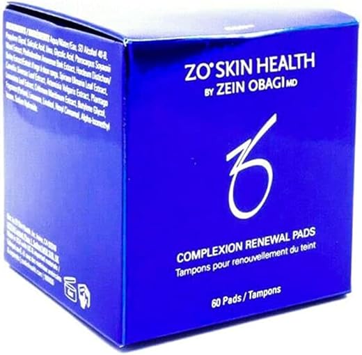 ZO SKIN HEALTH - ZO Skin Health Complexion Renewal Pads 60 Pads – Tratamento de Poros e Acne – Marca ZO Skin Health