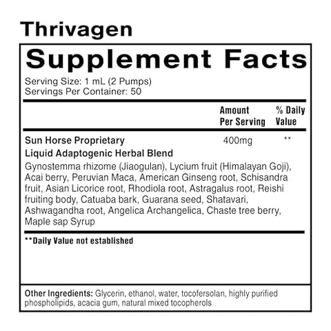 Thrivagen – Suplemento para a Saúde da Mulher com 15 Energia, Equilíbrio Hormonal | Quicksilver Scientific Thrivagen – Saúde Feminina com 15 Energia, Equilíbrio Hormonal - Quicksilver Scientific