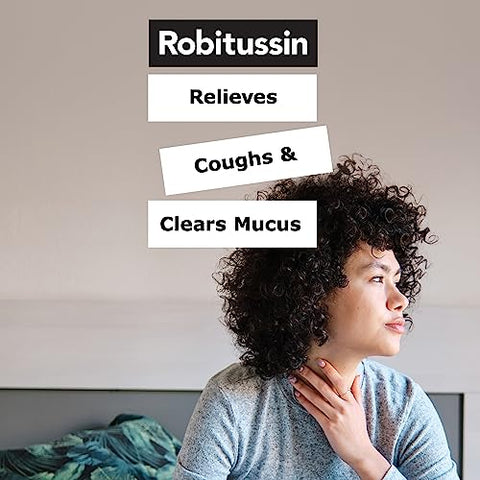 DM Max Tosse e Congestão no Peito + Robitussin DM Tosse Noturna Máxima, Fórmulas para Adultos – 2 x 8 Fl Oz Frascos - Robitussin