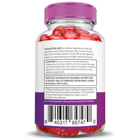 Justified Laboratories - (2 Pacotes) Bliss Keto ACV Gummies Fórmula Avançada 1000MG Bliss Keto Gummies Vinagre de Maçã Aumenta Formulado com Suco de Romã em Pó Beterraba B12 Vegano Não GMO 120 Gomas