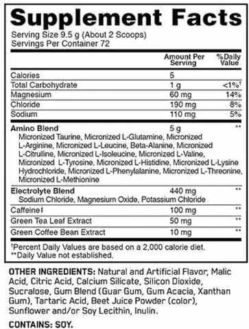 Essential AMIN.O Energy: Energético com Aminoácidos Essenciais – Líder em Nutrição Esportiva - Optimum Nutrition