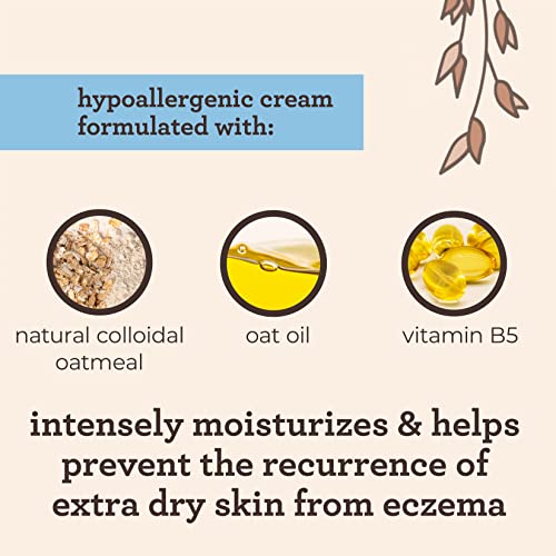 Aveeno - AVEENO BABY Creme Hidratante para Eczema com Aveia Coloidal Natural – 100g