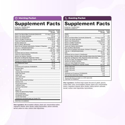 Fórmula Anti-Aging 4 em 1 | Saúde e Beleza | Suplemento para Mulheres e Homens | Cabelos, Pele e Unhas Saudáveis | Energia Natural - VitaMedica