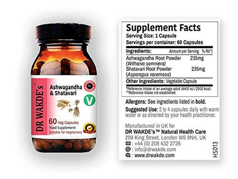 DR WAKDE's - DR WAKDE’S Ashwagandha – Potente Adaptógeno Natural – 100g