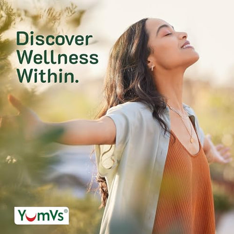 YUM-V'S - Gomas de Vinagre de Maçã com A Mãe Gengibre por YumVs | Não OGM, Suplemento Vegetariano para Mulheres | 100% Natural e Delicioso