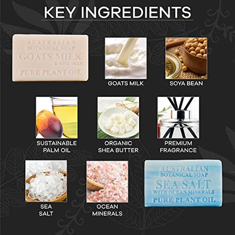Australian Botanical Soap - Sabonete Botânico Australiano | Kit Duo de Sabonetes Masculinos | Corpo | 200g
