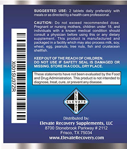Elevate Recovery Supplements - MINERALIZE-ME: Suplemento Multimineral (Sem Ferro) com 72 Minerais Traços – Multiminerais Naturais – Fórmula de Alta Potência All-in-1 – 60 Comprimidos