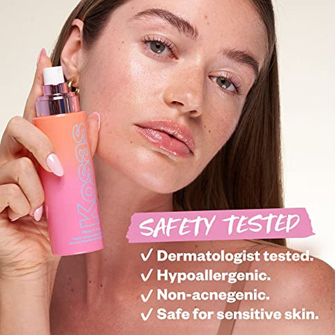 Plump and Juicy Vegan Collagen Spray – Serum Facial Vegano – EUA – Firmeza, Suavidade e Hidratação – 100ml - Kosas