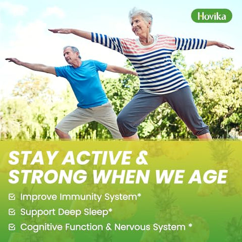 Hovika - Gomas de Cálcio Magnésio Zinco, Relação Cálcio Magnésio 2:1 com Vitamina D3, K2, B6, B12 para Fortalecimento Ósseo, Função Muscular