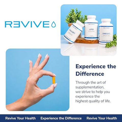 CoQ10 200mg: Cápsulas Veganas para Saúde do Coração – 90 Unidades - Revive MD