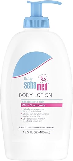 SEBAMED - Loção Sebamed para Bebês, 400ml – Hidratação suave e delicada