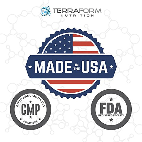TerraForm Nutrition - Terraform Nutrition – Suplemento S-Acetyl Glutathione Extra Forte 300mg – 60 Cápsulas Resistentes ao Ácido – Fabricado nos EUA