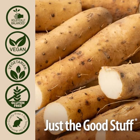 Nature's Answer - Nature’s Answer Wild Yam Root 60 Cápsulas | Suporte para Menopausa | Equilíbrio Hormonal Feminino | Sem Glúten, Não-OGM, Vegano, Sem Conservantes ou Sabores Artificiais | Único