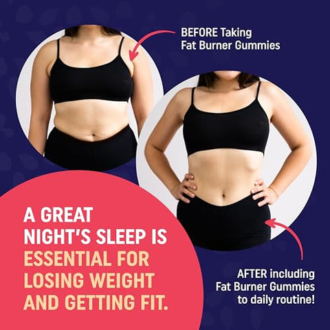 MAV NUTRITION - Queimador de Gordura Noturno em Gomas sem Açúcar para Dormir