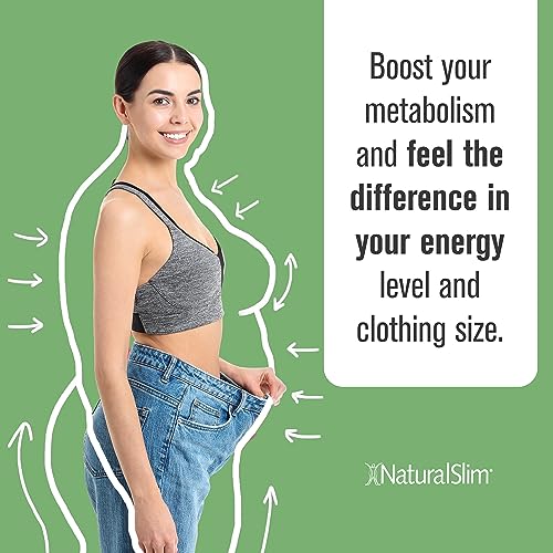 Vitaminas Metabólicas NaturalSlim – Combinação de Multivitaminas de Alta Potência, Minerais, Complexo B, Msm – 60 cápsulas