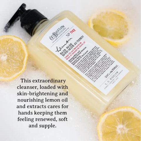 C. O. Bigelow - C.O. Bigelow Limão Hand Wash – No. 1142, Sabonete Líquido Hidratante com Extrato de Limão  C.O. Bigelow