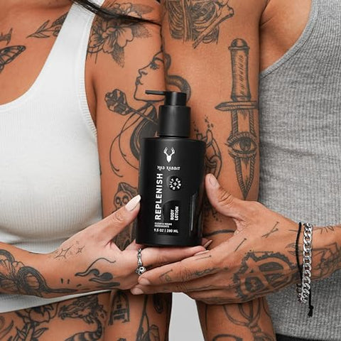 Loção Corporal para Tatuagem Replenish – Sem Fragrância, Não Oleosa – 100ml - Mad Rabbit