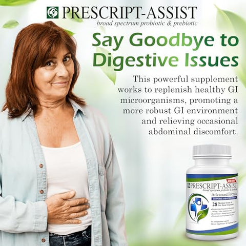 Prescript-Assist - Fórmula Avançada com Proteína de Ervilha – 28 Cepas de Microflora do Solo Probiótico – Marca: [Nome da Marca]