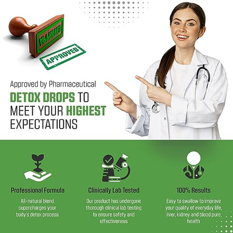 CANNA FIELD - Detox Líquido para Limpeza Corporal, Fígado e Intestino – Gotas Detox