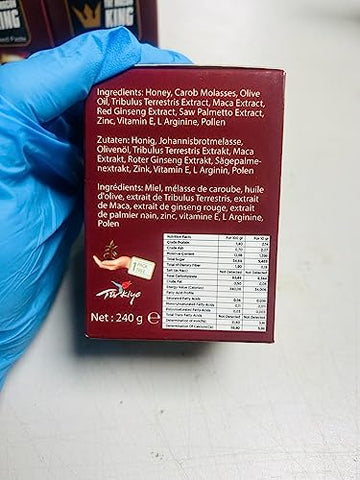 Oils and Herbs Adding Health to Life - Mel Turkish Honey Macunu King Paste – Pasta Herbal Mista 480g