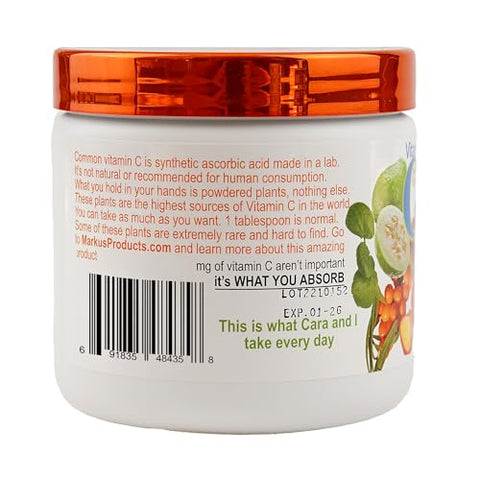 Markus Vitamina C – Poderoso Antioxidante Natural – 30g - Wild Force