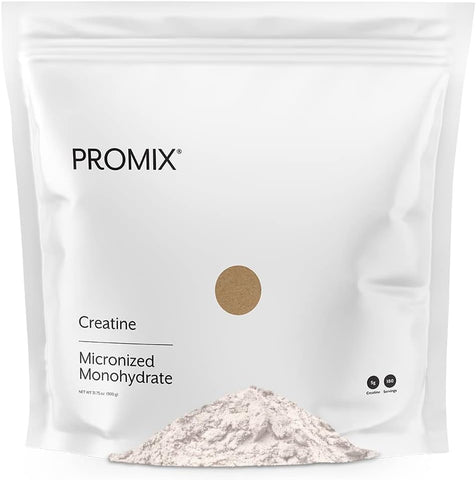 ProMix Nutrition - ProMix Creatine Monohydrate Powder – 180 Porções, 5g de Creatina Micronizada por Porção – Aumente Ganho Muscular e Força