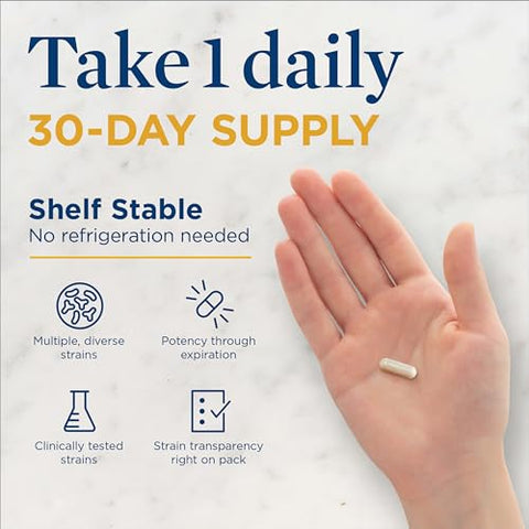 Cápsulas Probióticas para Mulheres, Equilíbrio de pH, Saúde Vaginal, Urinária, Digestiva e Imunológica, L. Rhamnosus GG, Livre de Laticínios, Soja e Glúten, 25 Bilhões de UFC - Renew Life