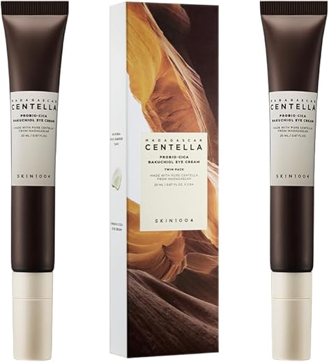 Madagascar Centella Probio-Cica Bakuchiol Creme para os Olhos Twin Pack – 30g - SKIN1004