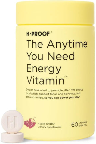 H-PROOF - Vitamina Energética a Qualquer Momento para Energia Sustentada e Foco – Marca em Destaque
