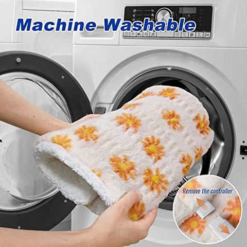 Aquecedor ZXU para Alívio de Dor nas Costas – Aquecedor Ultra Macio Sherpa, Tamanho King XL 12″ x 24″, com Calor Úmido, 12 Níveis de Calor