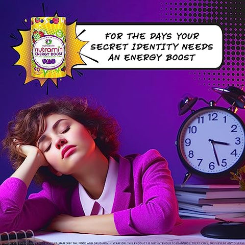 Nutracelle - NUTRAMIN Gummy Energético de Vitaminas – Diga Não ao Café