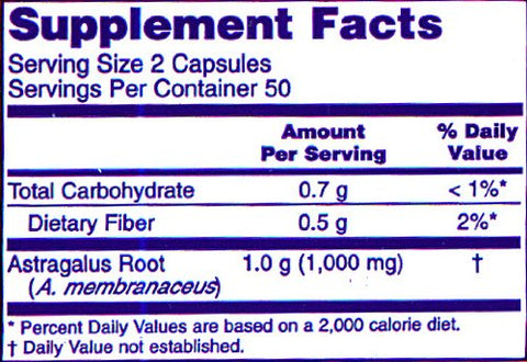 NOW Foods - NOW Astragalus 500mg, 100 Cápsulas (Pacote com 4) – Fortaleça sua saúde com Astragalus