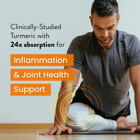 Turmeric Curcumin Chews – Alta Absorção – Sabor Laranja Cítrico – dos Criadores de SuperBeets, Saúde das Articulações, 30 Unidades - humanN
