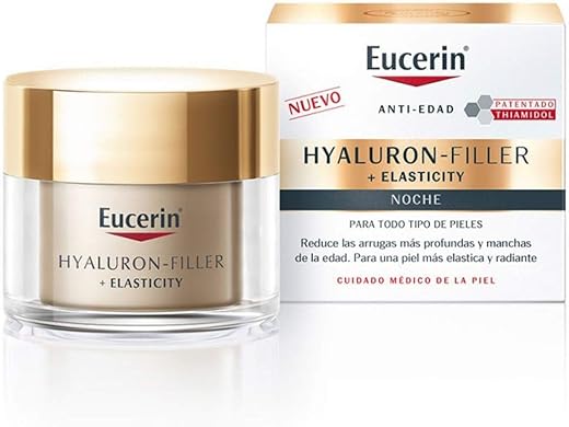 Creme Noturno Ácido Hialurônico 50ml – Hidratante Anti-idade para Pele Madura - Eucerin