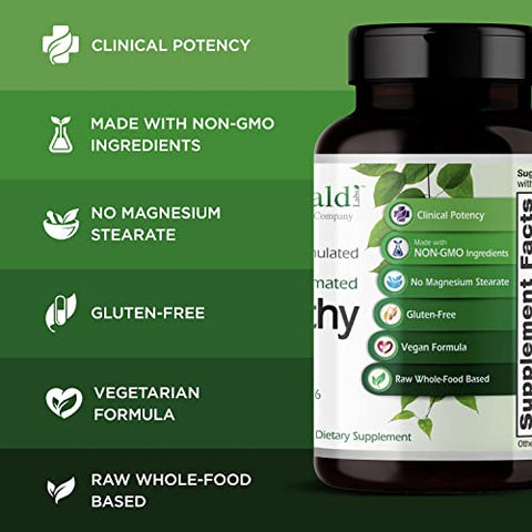 B-Healthy – Complexo de Vitaminas B Vegano – inclui Ácido Fólico Metilado - EMERALD LABS