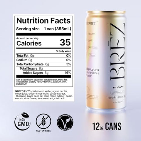 FLOW Bebida de Cogumelo do Leão | Adaptógenos | 100g - BREZ