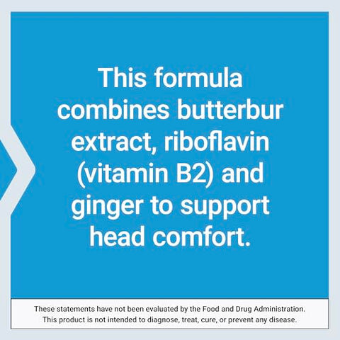 Migra-Eeze – Extrato de Raiz de Butterbur com Vitamina B2 (Riboflavina) – 60 Cápsulas - Life Extension