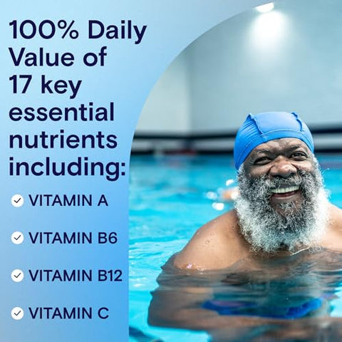 ONE A DAY - Multivitamínico Masculino 50+ | 50 Nutrientes Essenciais para a Saúde Imunológica e Cérebro Saudável