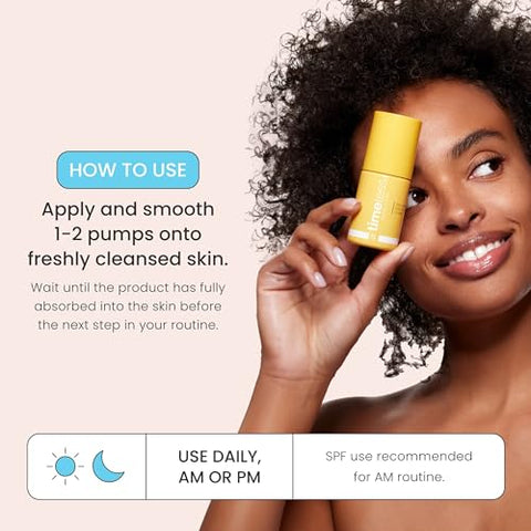 Serum Vitamina C E Ácido Ferúlico – 30ml – Fórmula Leve e Não Oleosa – Use Diariamente para Iluminar e Restaurar - Timeless Skin Care